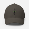 Thin Green Line Hanged Man Structured Twill Cap - Black Logo