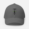 Thin Green Line Hanged Man Structured Twill Cap - Black Logo