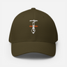 Thin Orange Line Hanged Man Structured Twill Cap