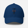 Thin Orange Line Hanged Man Structured Twill Cap