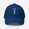 Thin Orange Line Hanged Man Structured Twill Cap