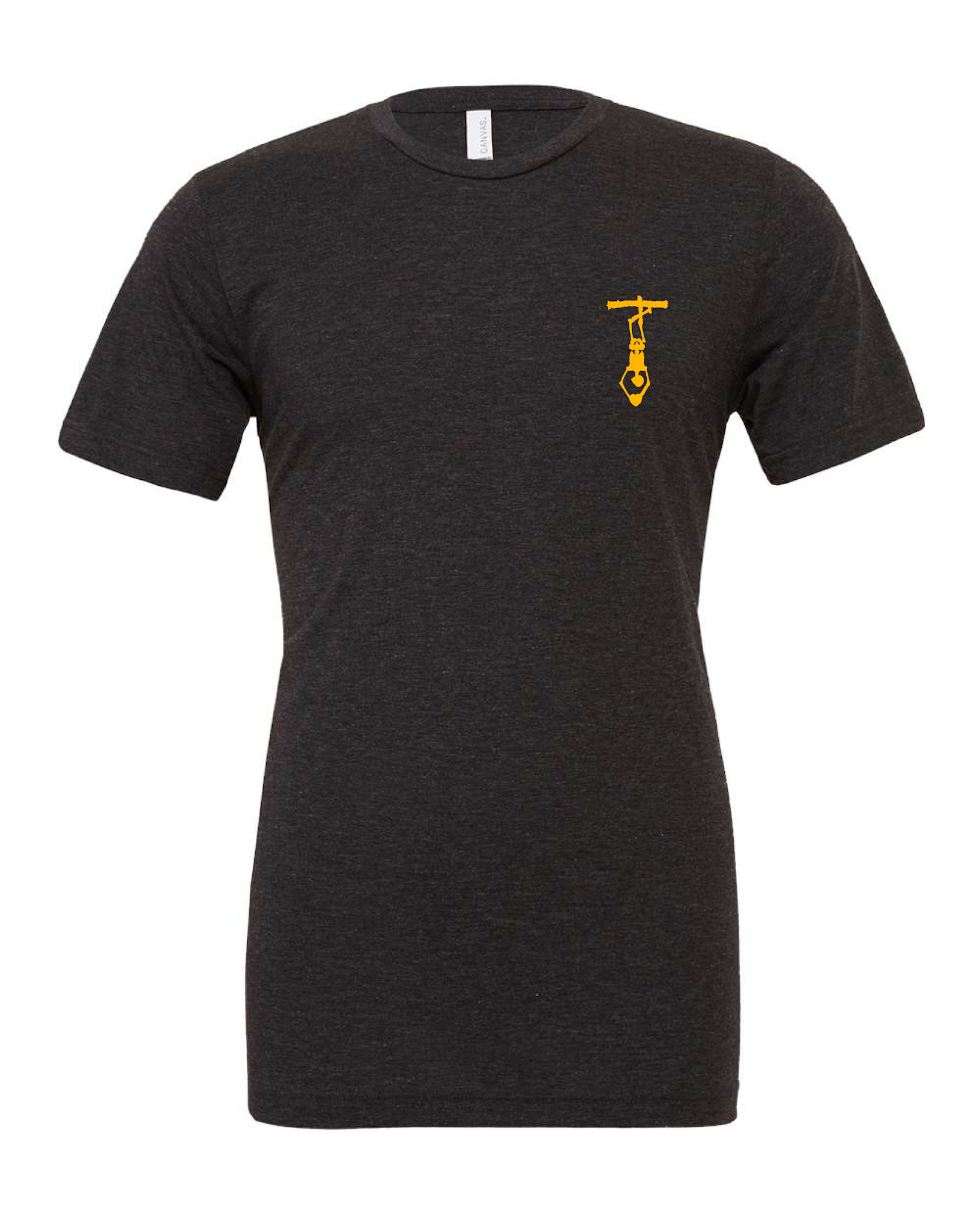 Cross Bones T-shirt - Yellow Print