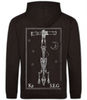 Hanged Dog Hoodie - White print