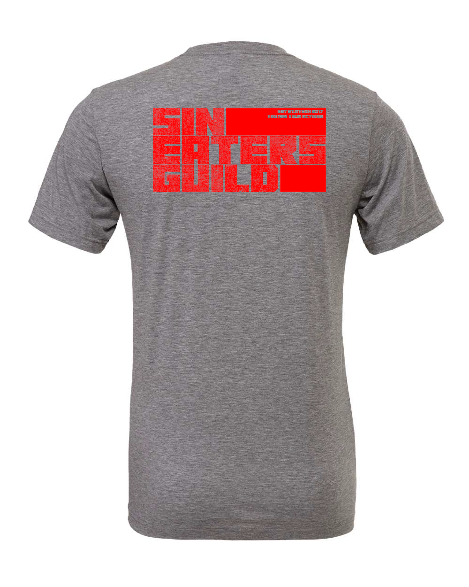 SEG Blocks T-Shirt - Red Print