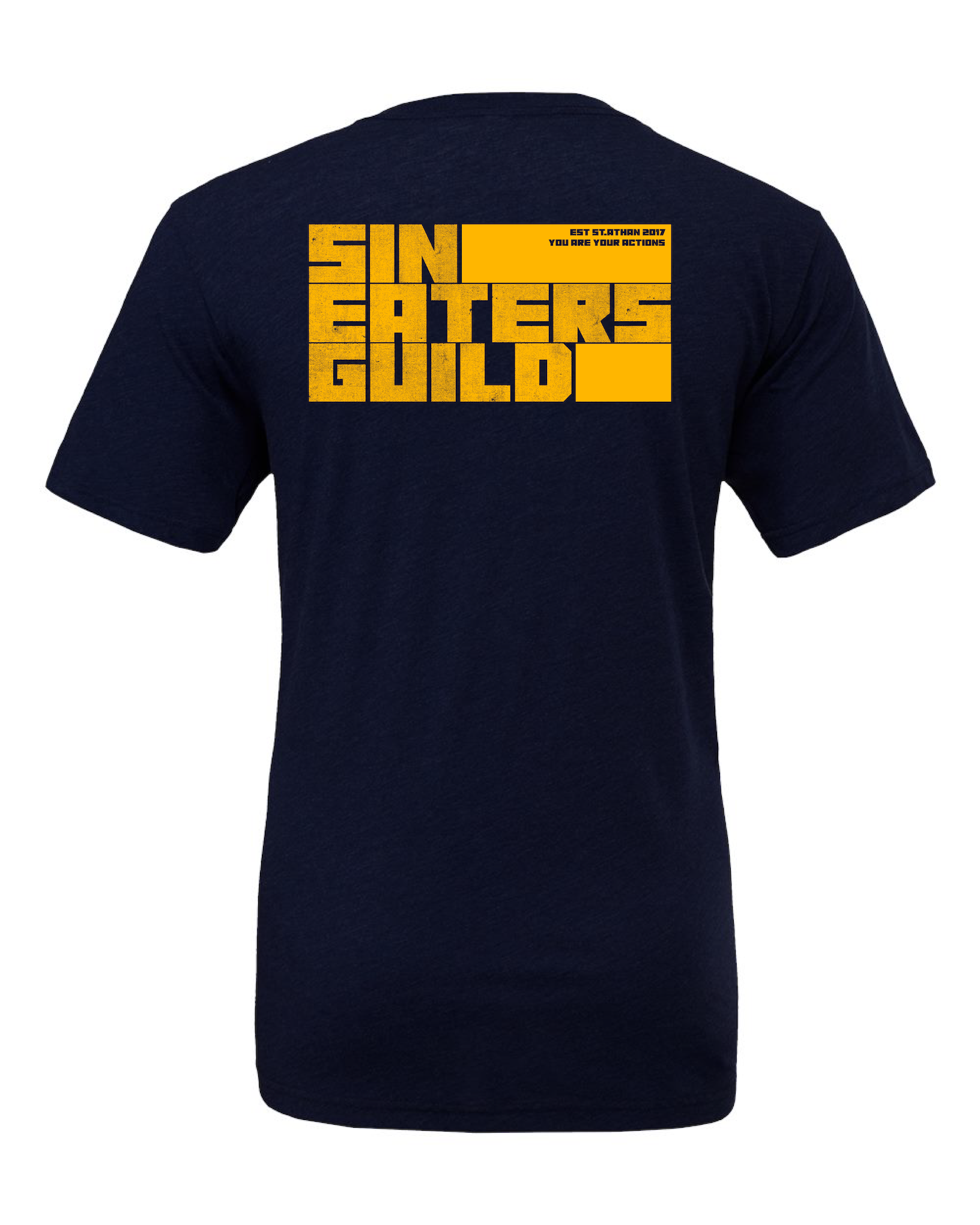 SEG Blocks T-Shirt - Yellow Print