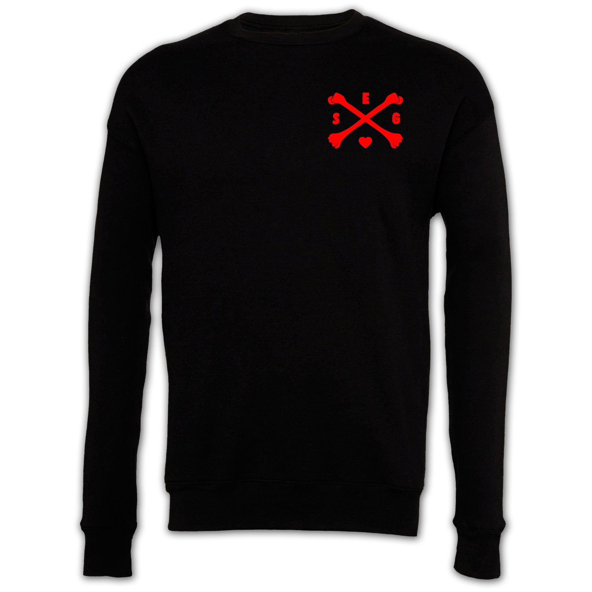 Cross Bones Sponge Fleece Sweatshirt
