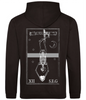 Thin Grey Line Hoodie - White print